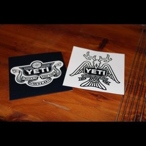 Yeti Stickers (2 pack)